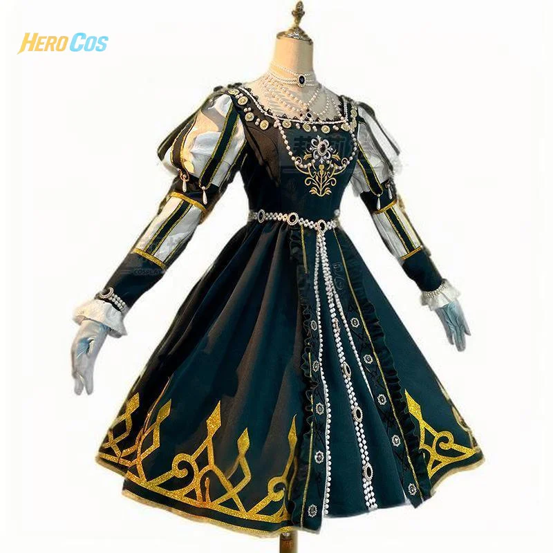 Game Identity V Eternity Alice DeRoss Gold Skin Reporter Cosplay Costume Full Set Halloween Party Outfit
Game Identity V Eternity Alice DeRoss Gold Skin Reporter Cosplay Costume Full Set Halloween Party Outfit