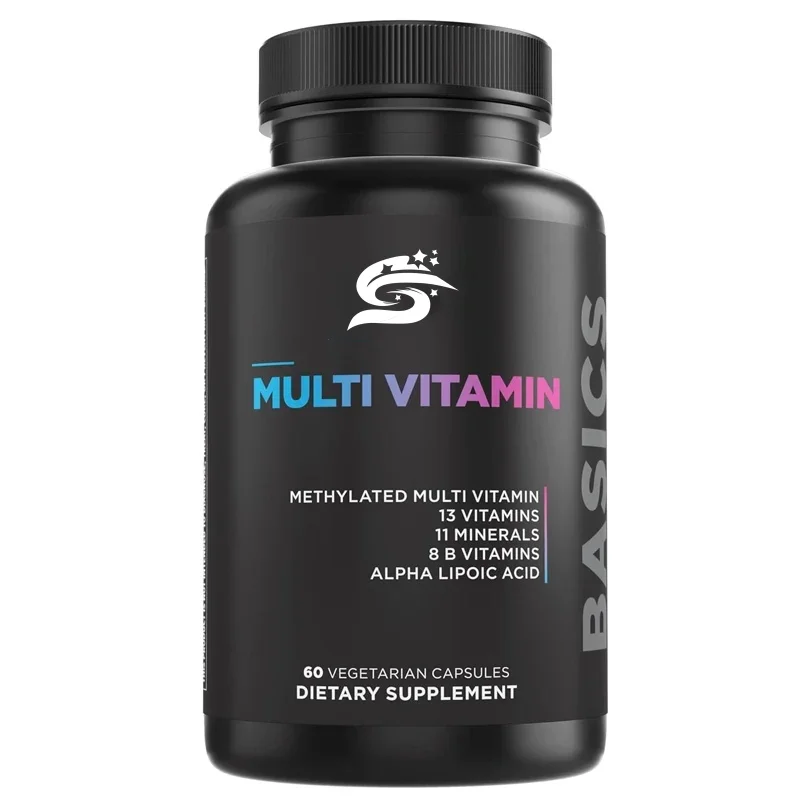 Men's And Women's Multi Vitamin Mineral Supplement Capsules Containing Iron, B Complex, Selenium, And Zinc Non Gmo, Gluten Free
Men's And Women's Multi Vitamin Mineral Supplement Capsules Containing Iron, B Complex, Selenium, And Zinc Non Gmo, Gluten Free