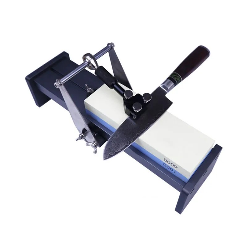 Professional Fixed Angle Grinder Knife Sharpener Frame - Adjustable Thickness 8mm - Household Kitchen Knife Sharpening Tool
Professional Fixed Angle Grinder Knife Sharpener Frame - Adjustable Thickness 8mm - Household Kitchen Knife Sharpening Tool