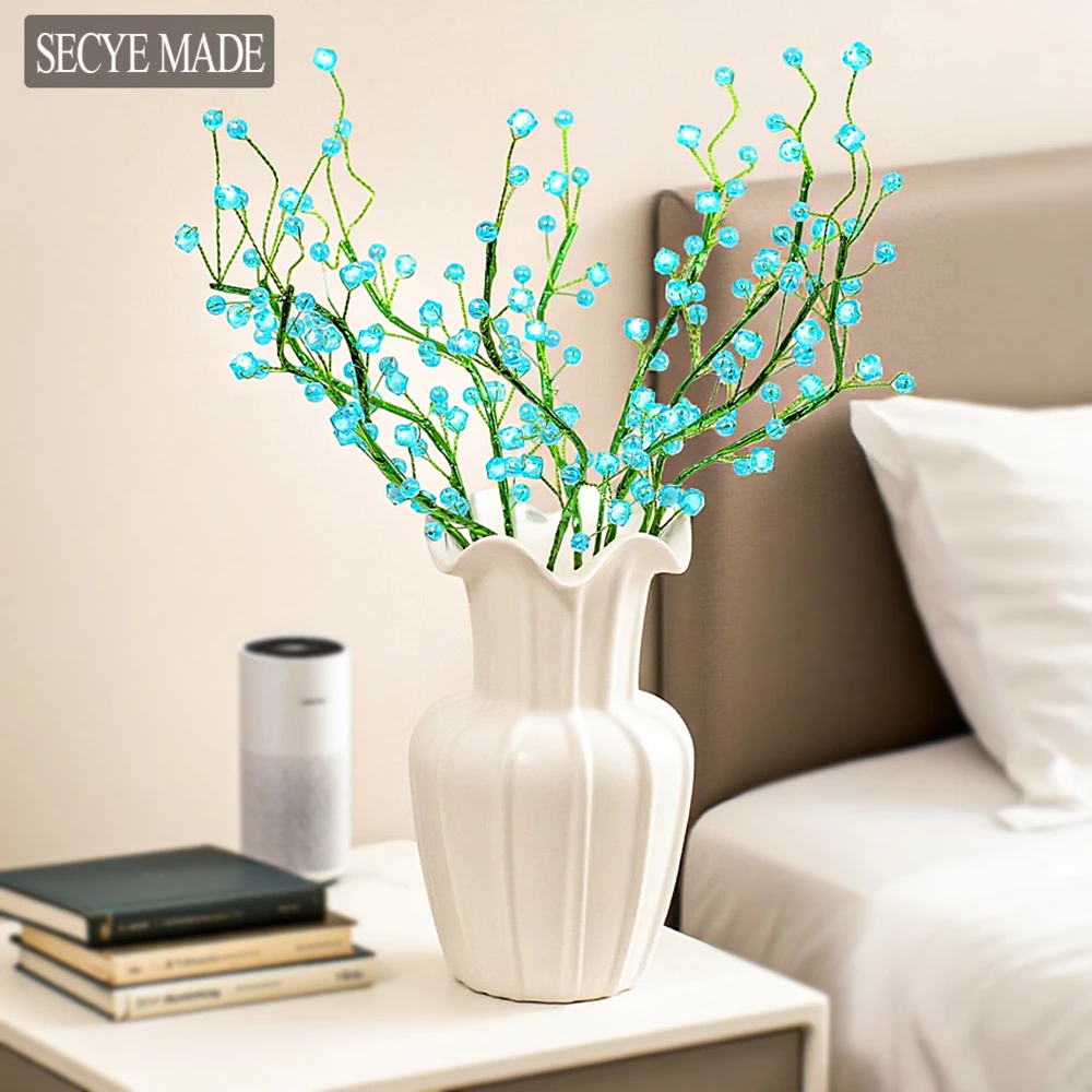 Lanying Grass Simulation Flower Light Luxury Crystal Nordic Style Home Decoration Office Desktop Decoration Crafts Materi K56
Lanying Grass Simulation Flower Light Luxury Crystal Nordic Style Home Decoration Office Desktop Decoration Crafts Materi K56