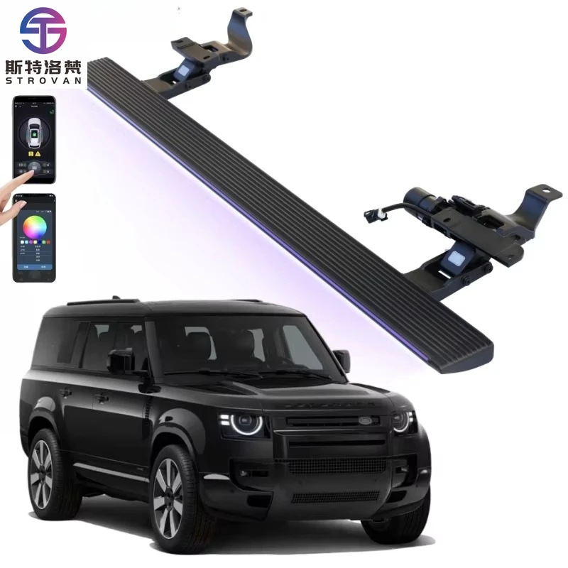 STLF CLRAK Classic Automatic Ev Foot Steps Electric Side Step Power Running Boards for 2007 2016 2024 Land Rover Defender 130
STLF CLRAK Classic Automatic Ev Foot Steps Electric Side Step Power Running Boards for 2007 2016 2024 Land Rover Defender 130