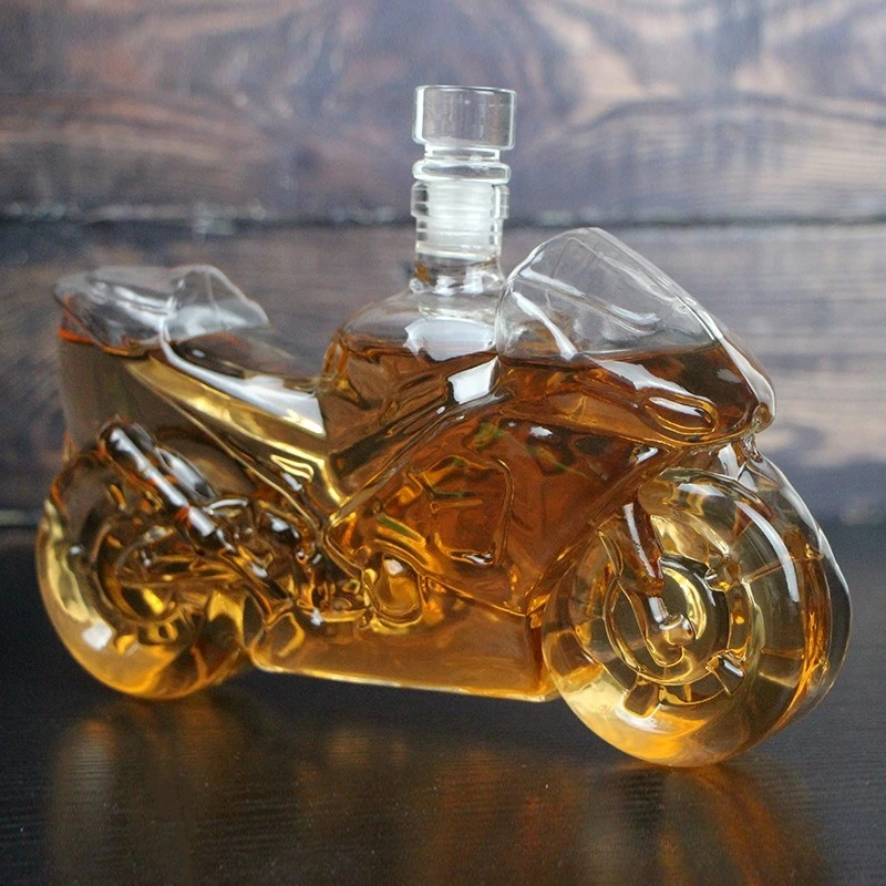 MotorcycleShaped WineStorageContainer,Glass Whiskey Awakener,Exquisite Men's Gift,Bar Decoration,HomeCabinet Storage Accessories
MotorcycleShaped WineStorageContainer,Glass Whiskey Awakener,Exquisite Men's Gift,Bar Decoration,HomeCabinet Storage Accessories