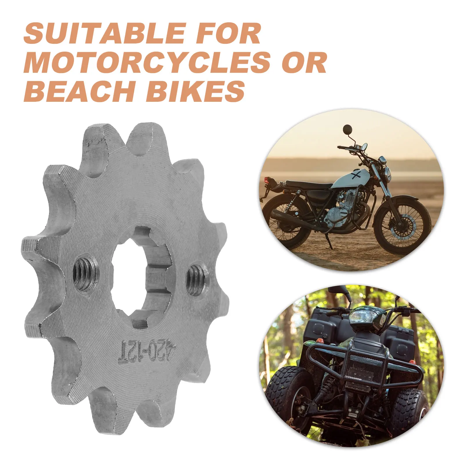 1 set 1 Set Steel Motorcycle 17-Tooth Rear Sprocket For Off-Road Bikes Durable Safety Chain Sprocket For Mini Bike Modification
1 set 1 Set Steel Motorcycle 17-Tooth Rear Sprocket For Off-Road Bikes Durable Safety Chain Sprocket For Mini Bike Modification