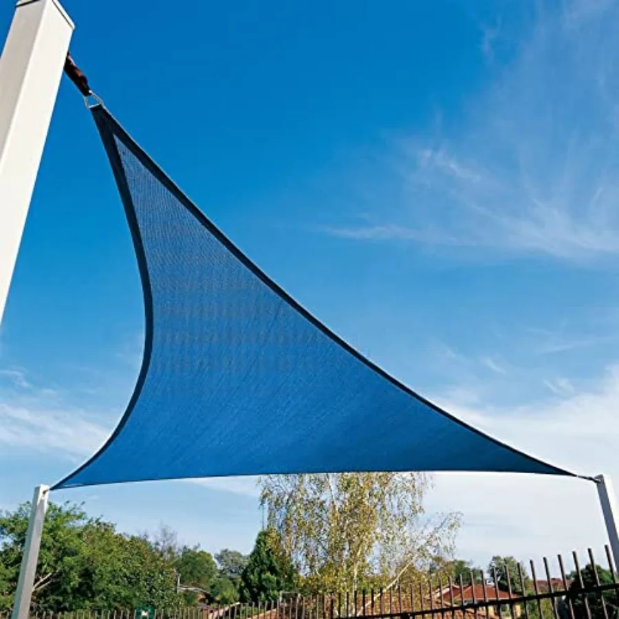 Sun Shade Sails Canopy 22' X 28' X 28 Triangle 95 UV Block 185GSM Permeable Sun Shade Sail for Patio Garden Pergola Backyard Ou
Sun Shade Sails Canopy 22' X 28' X 28 Triangle 95 UV Block 185GSM Permeable Sun Shade Sail for Patio Garden Pergola Backyard Ou