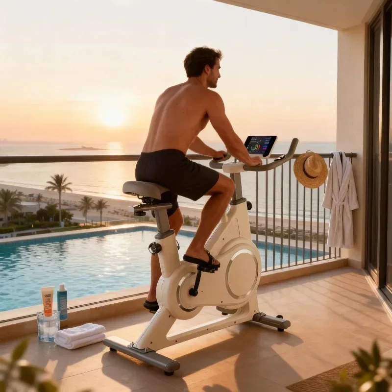Smart Connected Indoor Spinning Bike, Touch Screen Console Stationary Bicycle For Modern Home Fitness Workouts
Smart Connected Indoor Spinning Bike, Touch Screen Console Stationary Bicycle For Modern Home Fitness Workouts