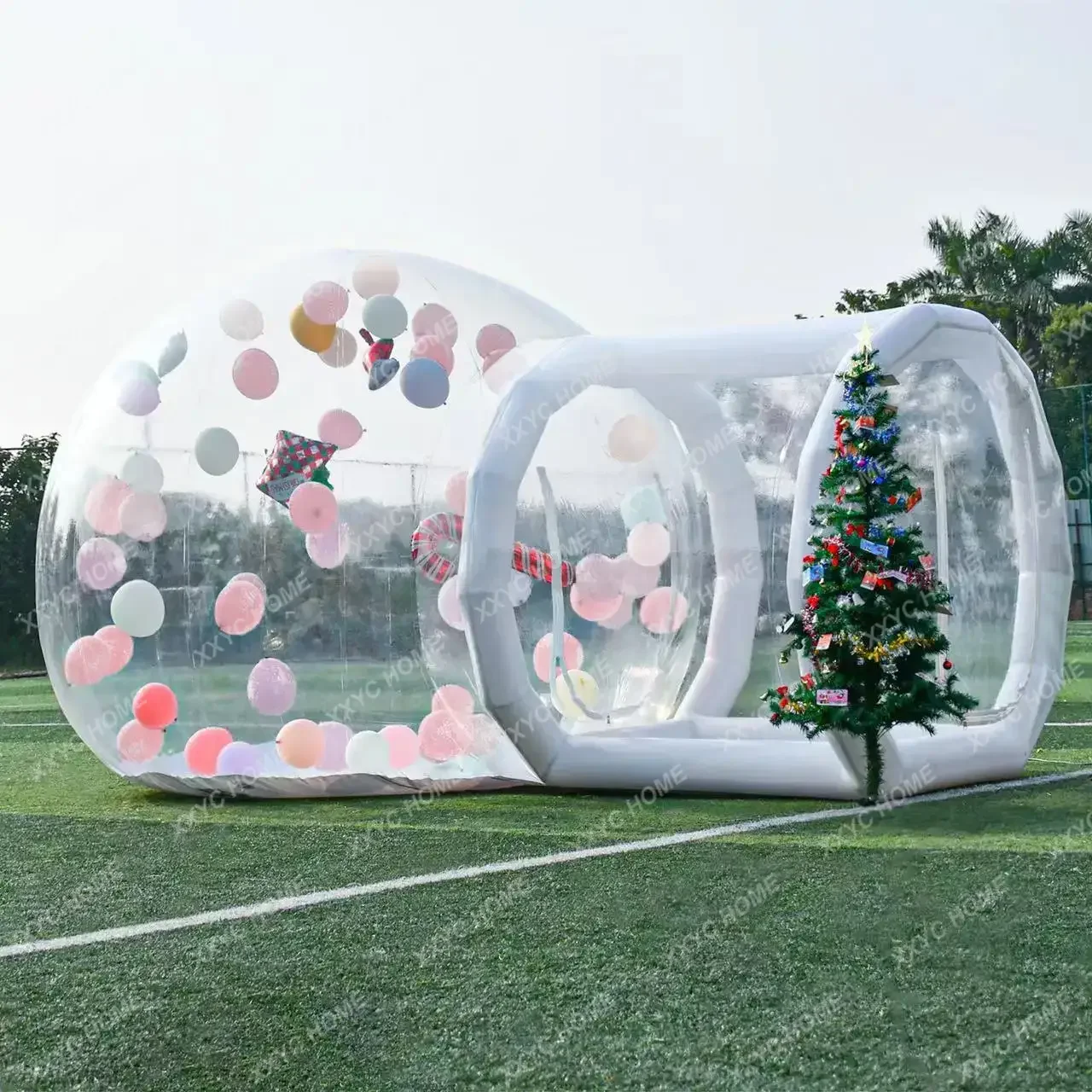 Inflatable Bubble House for Party Supplies,Outdoor Wedding Decor,Kids Birthday Party amusement park, Transparent Bubble Dome
Inflatable Bubble House for Party Supplies,Outdoor Wedding Decor,Kids Birthday Party amusement park, Transparent Bubble Dome