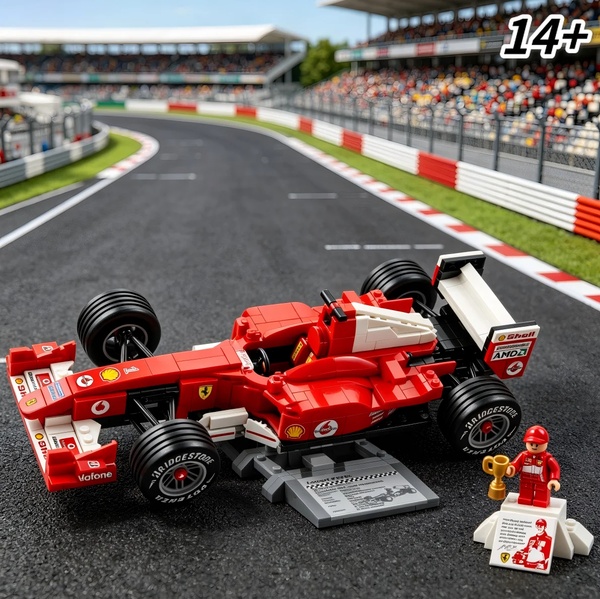2026New 11375 735PCS F2004 Schumacher F1 Racing Car Streamline Shape Home Desktop Ornament
2026New 11375 735PCS F2004 Schumacher F1 Racing Car Streamline Shape Home Desktop Ornament