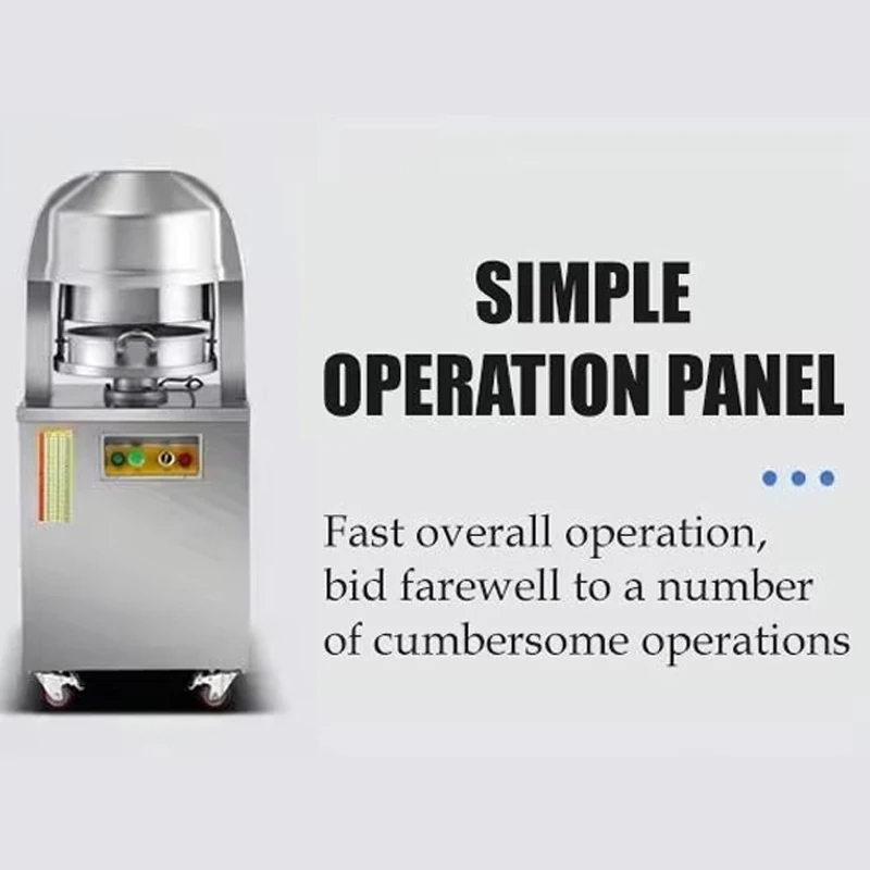 Commercial Dough Dividing Machine Automatic Dough Extruder Rounder Cutter With Three Free Mould
Commercial Dough Dividing Machine Automatic Dough Extruder Rounder Cutter With Three Free Mould