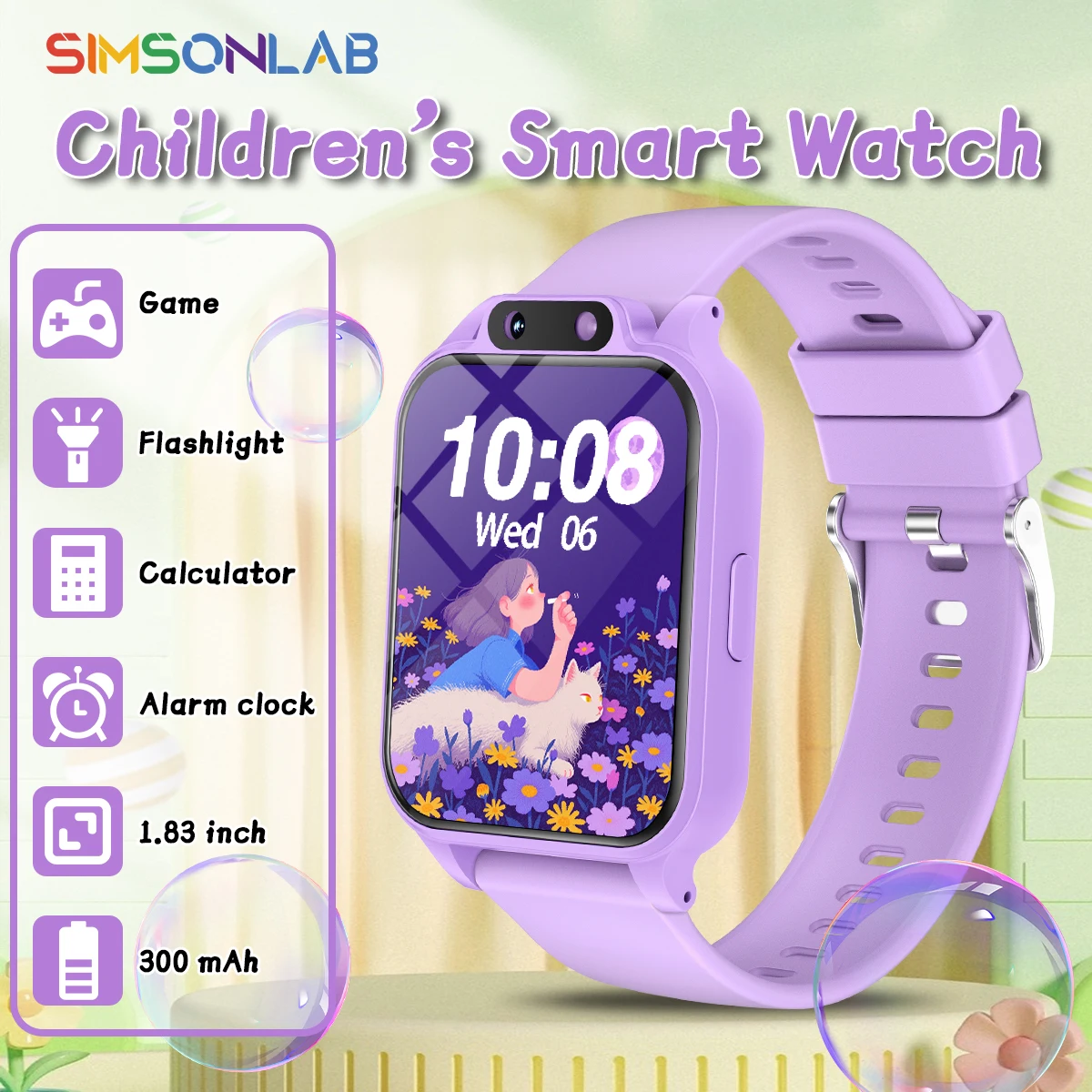 2026 New Kids Smartwatch HD Camera Flashlight 18 Kinds of Games Stopwatch Calculator Alarm Clock Christmas Gift Boys Girls
2026 New Kids Smartwatch HD Camera Flashlight 18 Kinds of Games Stopwatch Calculator Alarm Clock Christmas Gift Boys Girls