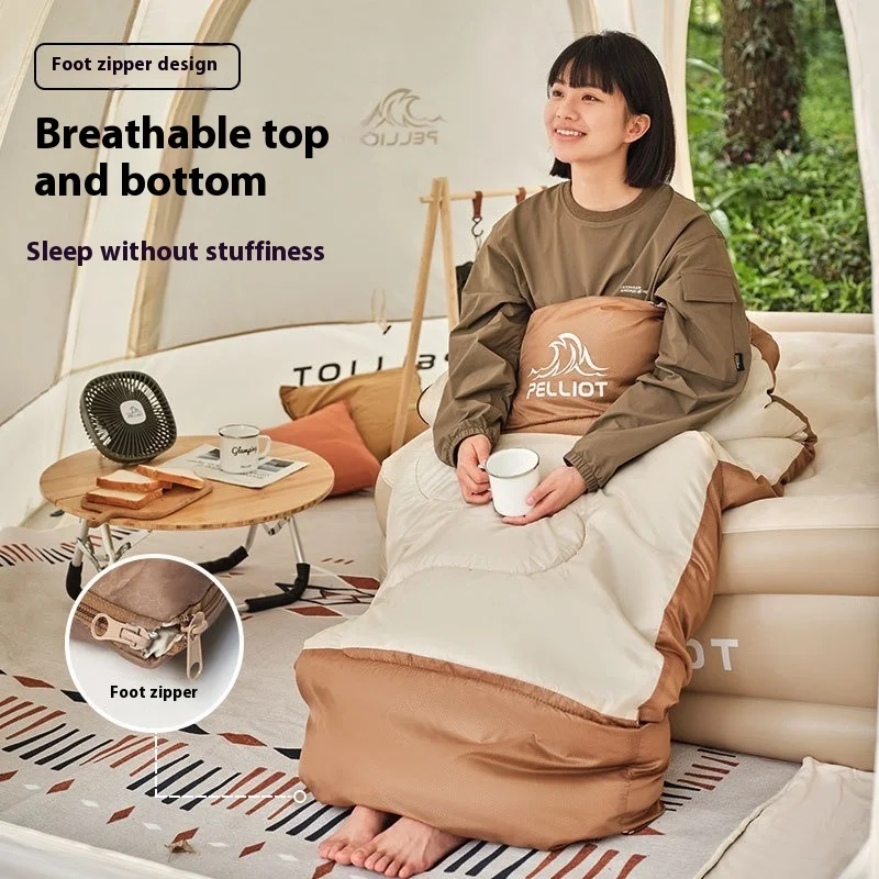 Открытый кемпинг отель грязный аварийный осенне-зимний хлопковый спальный мешок офисный дорожный спальный мешок с капюшоном
Открытый кемпинг отель грязный аварийный осенне-зимний хлопковый спальный мешок офисный дорожный спальный мешок с капюшоном