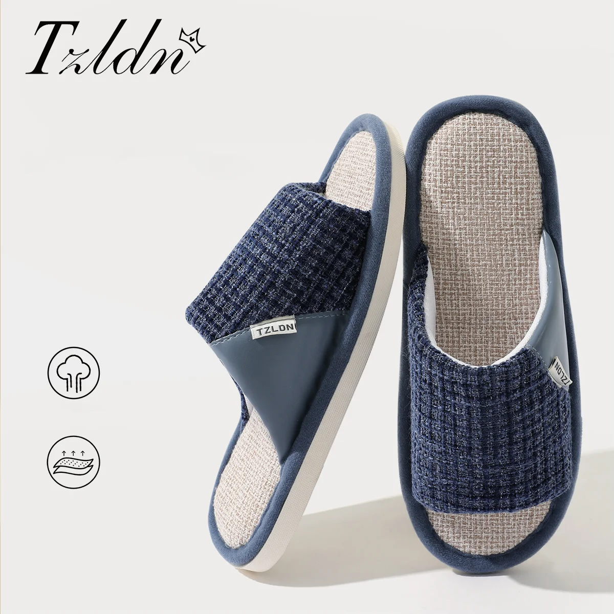 TZLDN льняные тапочки женские и мужские домашние тапочки-тапочки повседневные домашние простые немые нескользящие удобные тапочки
TZLDN льняные тапочки женские и мужские домашние тапочки-тапочки повседневные домашние простые немые нескользящие удобные тапочки