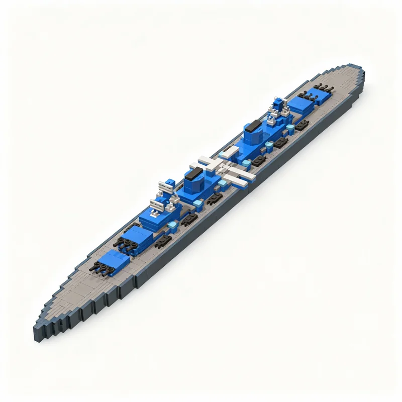 703pcs MOC 1 560 Scale Zed Class Fast Superbattleship Boat Model Building Blocks Construction Toys Christmas Gifts Brick Kids
703pcs MOC 1 560 Scale Zed Class Fast Superbattleship Boat Model Building Blocks Construction Toys Christmas Gifts Brick Kids