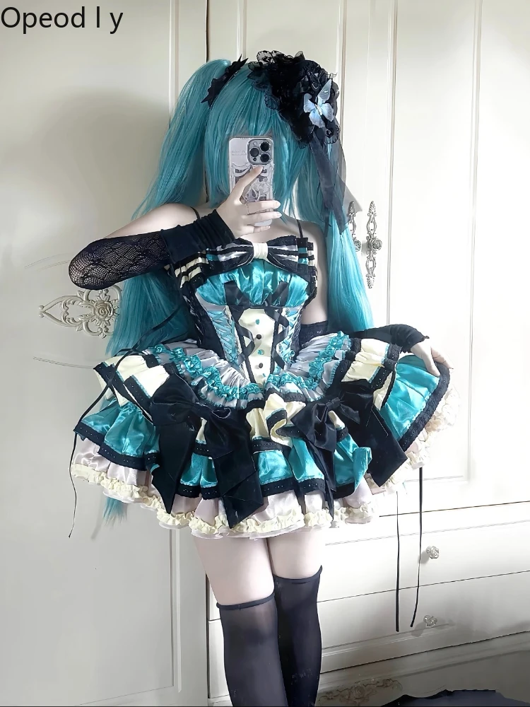 Japanese Original Sweet and Cute Doll Lolita Dress 2026 Summer New Birthday Party Bar Mitzvah Princess Style Fluffy Cake Dress
Japanese Original Sweet and Cute Doll Lolita Dress 2026 Summer New Birthday Party Bar Mitzvah Princess Style Fluffy Cake Dress