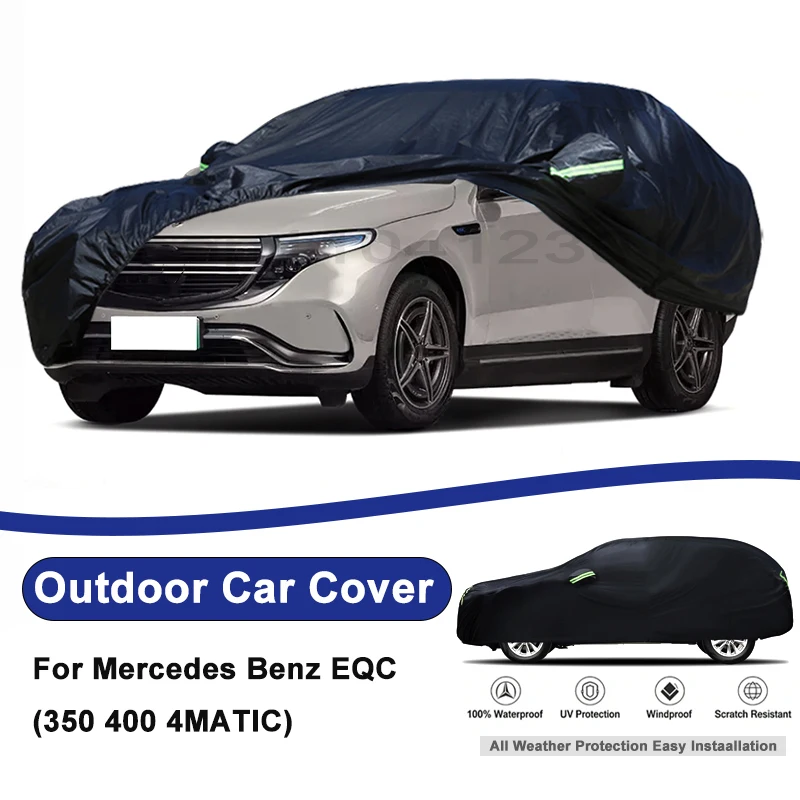 Outdoor Full Car Cover For Benz EQC 350 400 4MATIC with Reflective Strips Waterproof Snowproof Dustproof UV Protection Auto
Outdoor Full Car Cover For Benz EQC 350 400 4MATIC with Reflective Strips Waterproof Snowproof Dustproof UV Protection Auto
