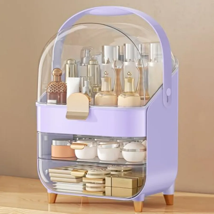 Makeup Organizer Countertop, Skincare Holder Bathroom Counter Organizer, Storage Box Cosmetic Display Cases, Teen Girl Gifts Ma
Makeup Organizer Countertop, Skincare Holder Bathroom Counter Organizer, Storage Box Cosmetic Display Cases, Teen Girl Gifts Ma