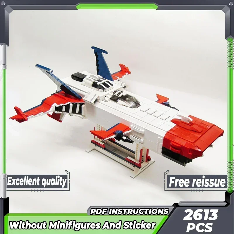 Space Pirate Ship Model Moc Building Bricks Z-Wing Starship Technology Modular Blocks Gifts Christmas Toys DIY Sets Assembly
Space Pirate Ship Model Moc Building Bricks Z-Wing Starship Technology Modular Blocks Gifts Christmas Toys DIY Sets Assembly