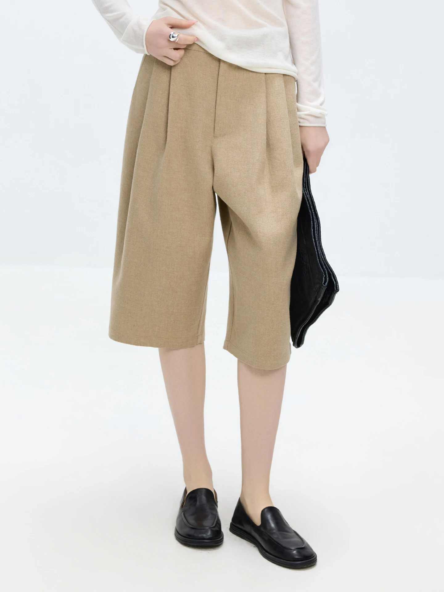 LUR High Waist Wide Leg Casual Fashion Wool Linen Blend Straight Leg Pants Slimming Effect Comfortable Loose Fit Ladies Trousers
LUR High Waist Wide Leg Casual Fashion Wool Linen Blend Straight Leg Pants Slimming Effect Comfortable Loose Fit Ladies Trousers