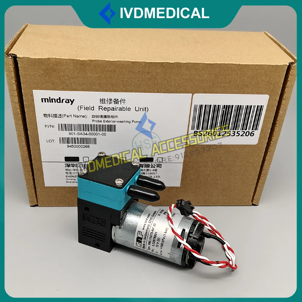 Original Mindray BS200 BS230 BS240 BS300 BS320 BS330 BS430 BS450 Probe Exterior-washing Pump
Original Mindray BS200 BS230 BS240 BS300 BS320 BS330 BS430 BS450 Probe Exterior-washing Pump
