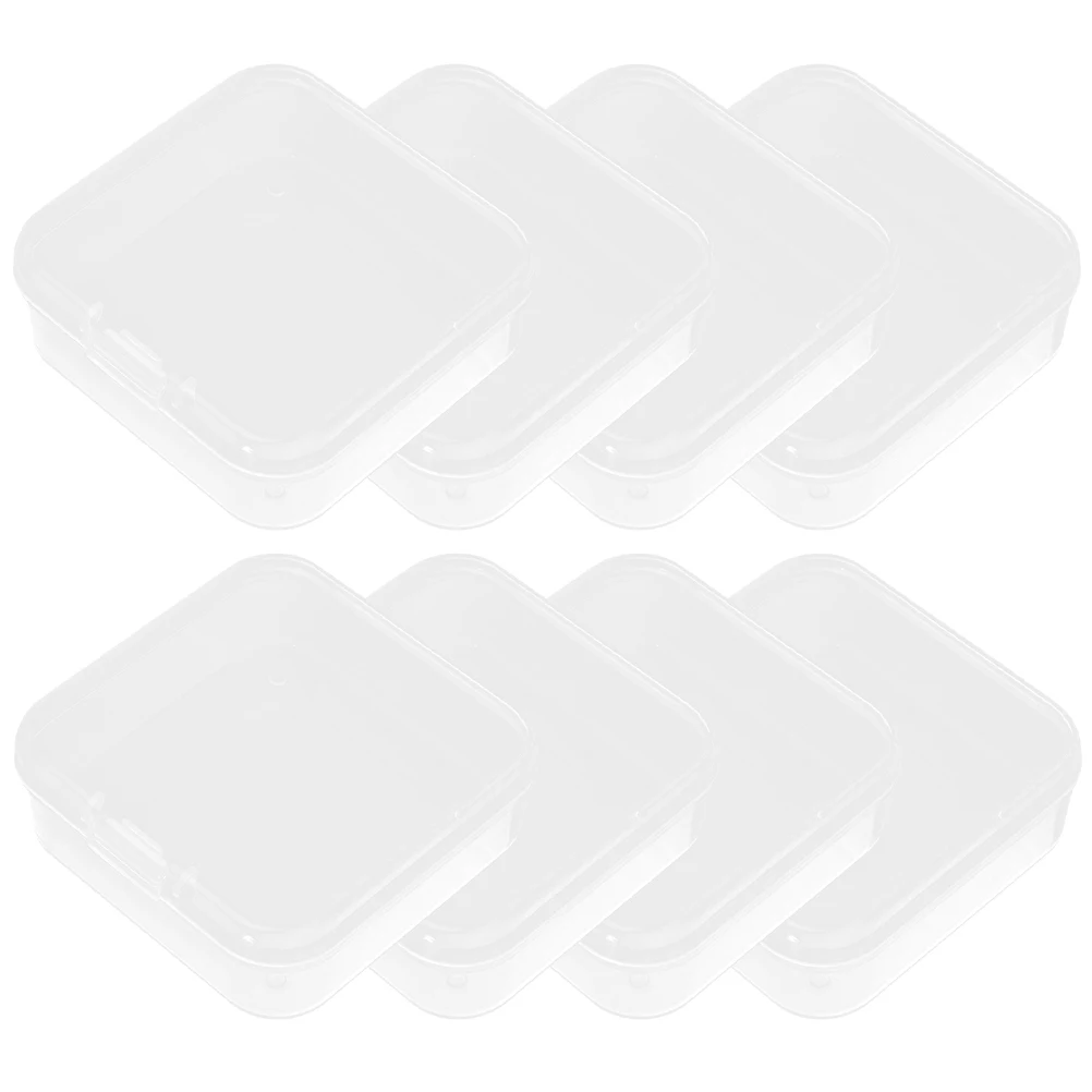 50pcs Flip Lid Storage Box Transparent Organizer Clear Container For Jewelry Nails Beads Accessories Travel Small Box With Lid
50pcs Flip Lid Storage Box Transparent Organizer Clear Container For Jewelry Nails Beads Accessories Travel Small Box With Lid