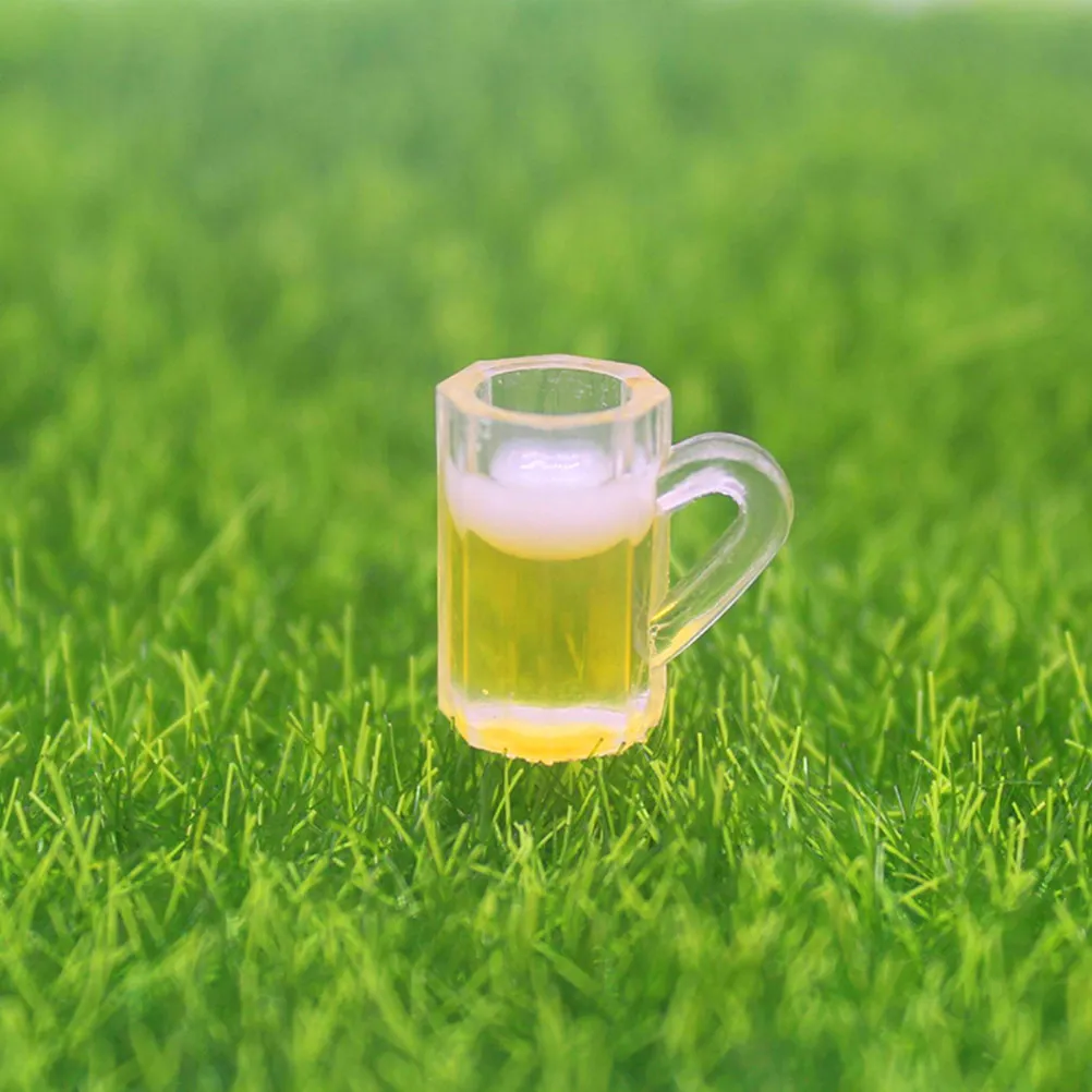30Pcs Decorative Mini Beer Mugs Resin Tiny Beer Cups for Mini House Accessories Micro Landscape DIY Craft Photo Prop Desktop
30Pcs Decorative Mini Beer Mugs Resin Tiny Beer Cups for Mini House Accessories Micro Landscape DIY Craft Photo Prop Desktop