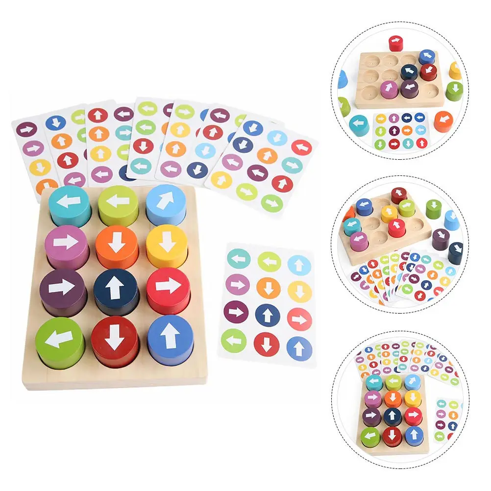 1Set Arrow Matching Game Creative Kids Directional Cognitive Puzzle Educational Learning Interactive Plaything for Color
1Set Arrow Matching Game Creative Kids Directional Cognitive Puzzle Educational Learning Interactive Plaything for Color