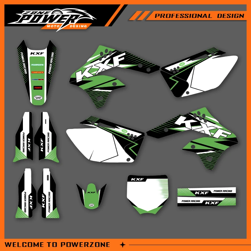 Графические наклейки Powerzone, наклейки для мотоцикла KAWASAKI kXF 2006 2007 2008 kXF250 250cc, фон на заказ 02
Графические наклейки Powerzone, наклейки для мотоцикла KAWASAKI kXF 2006 2007 2008 kXF250 250cc, фон на заказ 02