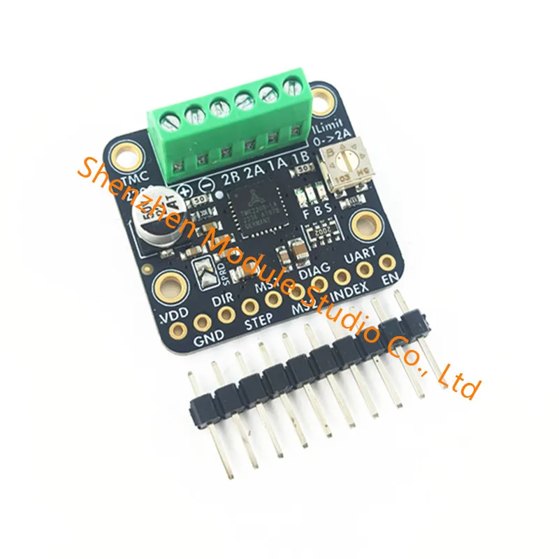 Модуль привода шагового двигателя TMC2209 (1 шт./3 шт.) - электронный компонент для проектов DIY-робототехники и ЧПУ
Модуль привода шагового двигателя TMC2209 (1 шт./3 шт.) - электронный компонент для проектов DIY-робототехники и ЧПУ