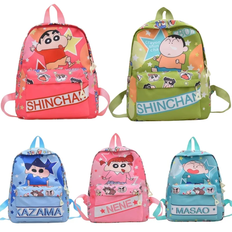 Crayon Shin-chan Backpack Student Large Capacity Computer Storage Bag Hiking Trip Knapsack Cartoon Animation Festival Gifts
Crayon Shin-chan Backpack Student Large Capacity Computer Storage Bag Hiking Trip Knapsack Cartoon Animation Festival Gifts