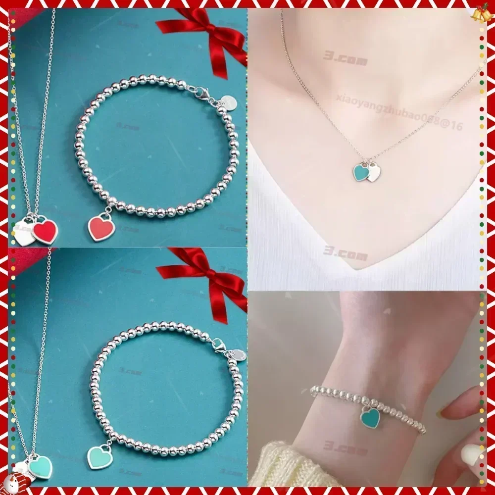 High-Quality S925 Jewelry Set - Sweet Heart-Shaped Design, Perfect for Daily Wear and Holiday Gifts 
High-Quality S925 Jewelry Set - Sweet Heart-Shaped Design, Perfect for Daily Wear and Holiday Gifts