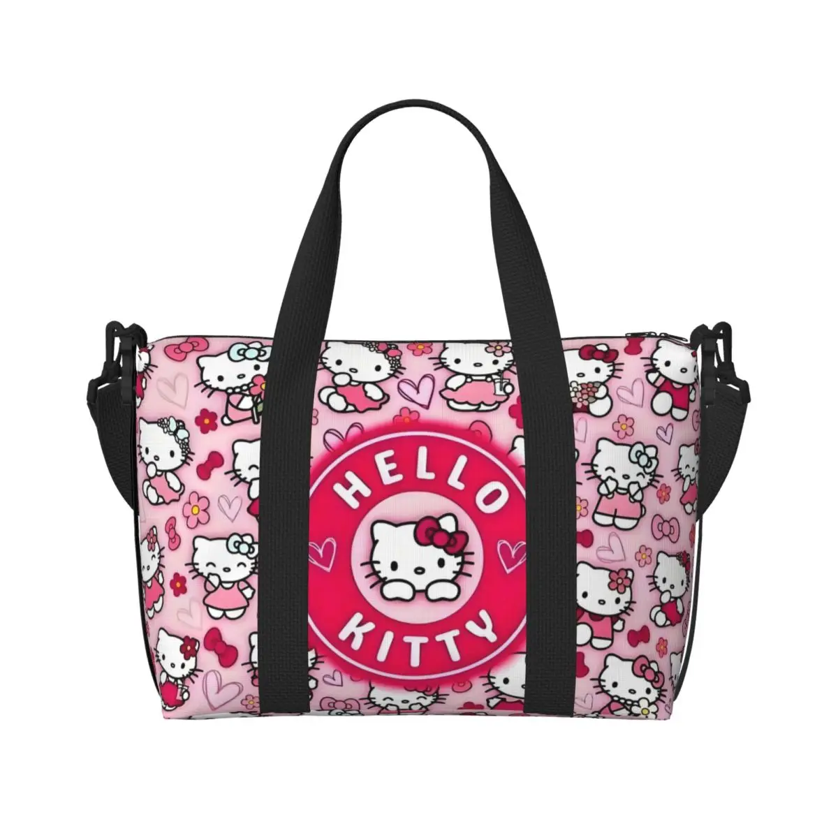 Custom Anime Hello Kitty Kawaii Grocery Shopping Tote Bag Women Big Capacity Cartoon Japan Beach Gym Travel Bags
Custom Anime Hello Kitty Kawaii Grocery Shopping Tote Bag Women Big Capacity Cartoon Japan Beach Gym Travel Bags