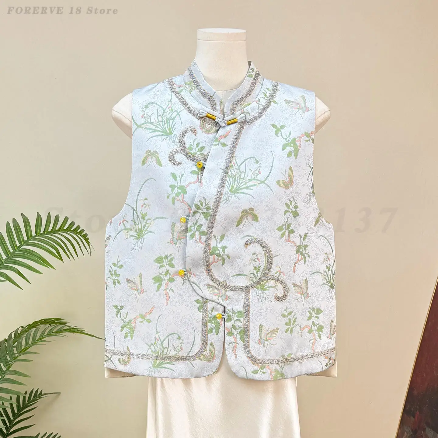 2026 Spring New Vest Chinese Style Traditional Hanfu Waistcoat Fashion Improved Tang Costume Top Sleeveless Jacket Outerwear
2026 Spring New Vest Chinese Style Traditional Hanfu Waistcoat Fashion Improved Tang Costume Top Sleeveless Jacket Outerwear