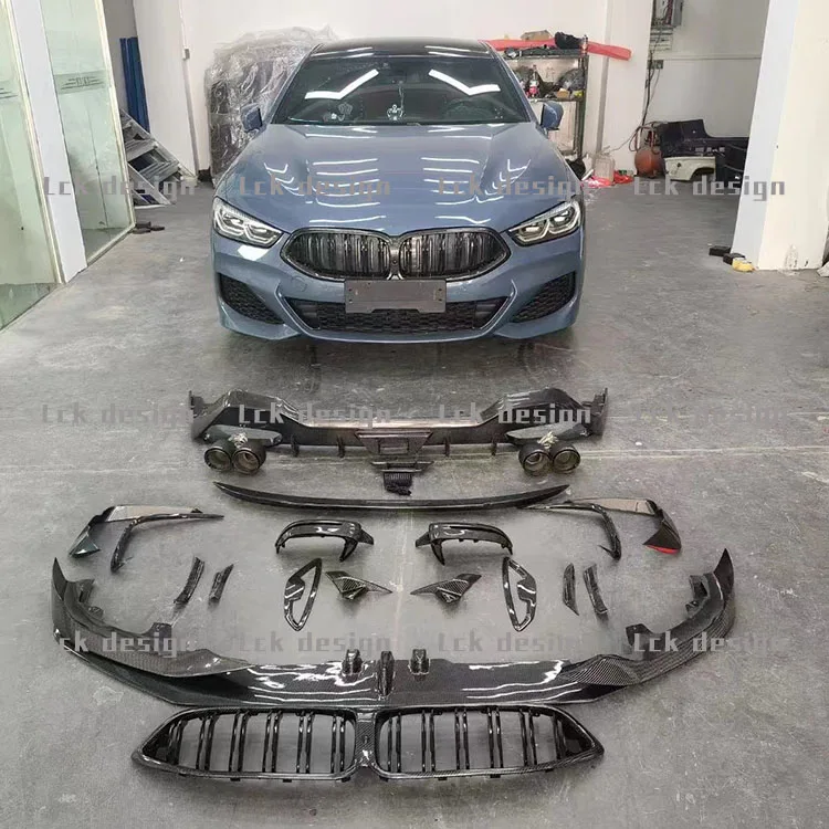 New 8 Series Dry Carbon Fiber Front Bumper Spoiler Lip for 8 Series G14 G15 G16 840i M850i M Sport 21-23
New 8 Series Dry Carbon Fiber Front Bumper Spoiler Lip for 8 Series G14 G15 G16 840i M850i M Sport 21-23