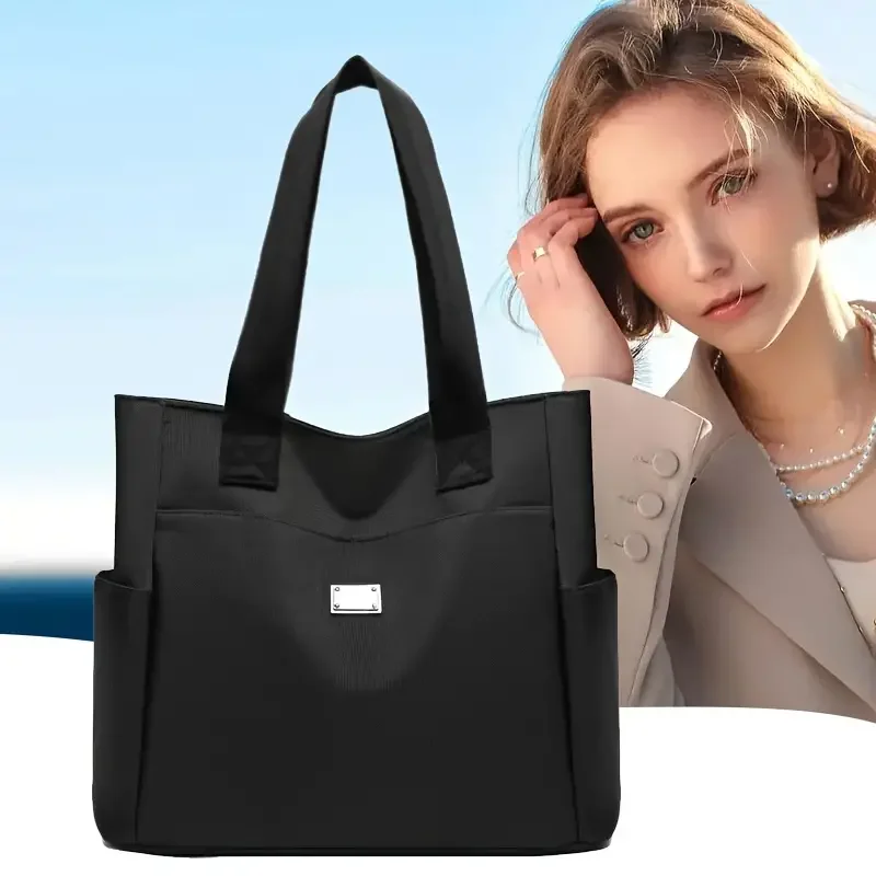 Lightweight Waterproof Nylon Shoulder Bag Large Capacity Handbag Tote Bags For Work School And Travel
Lightweight Waterproof Nylon Shoulder Bag Large Capacity Handbag Tote Bags For Work School And Travel