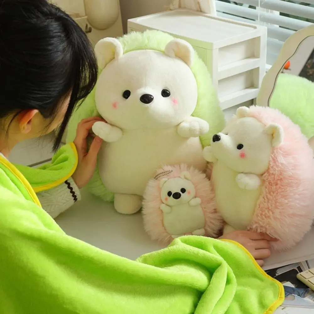 Kawaii Solid Color Hedgehog Plush Toy Fluffy Cartoon Hedgehog Plush Pillow Soft Cute Animal Stuff Doll Home Decor
Kawaii Solid Color Hedgehog Plush Toy Fluffy Cartoon Hedgehog Plush Pillow Soft Cute Animal Stuff Doll Home Decor
