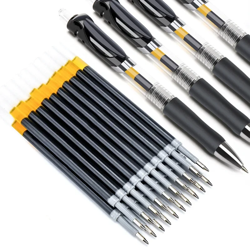Gel Pens Refills Set Kawaii Stationery writing pen Black/red/blue ink 0.5 mm Ballpoint pen Office school supplies
Gel Pens Refills Set Kawaii Stationery writing pen Black/red/blue ink 0.5 mm Ballpoint pen Office school supplies