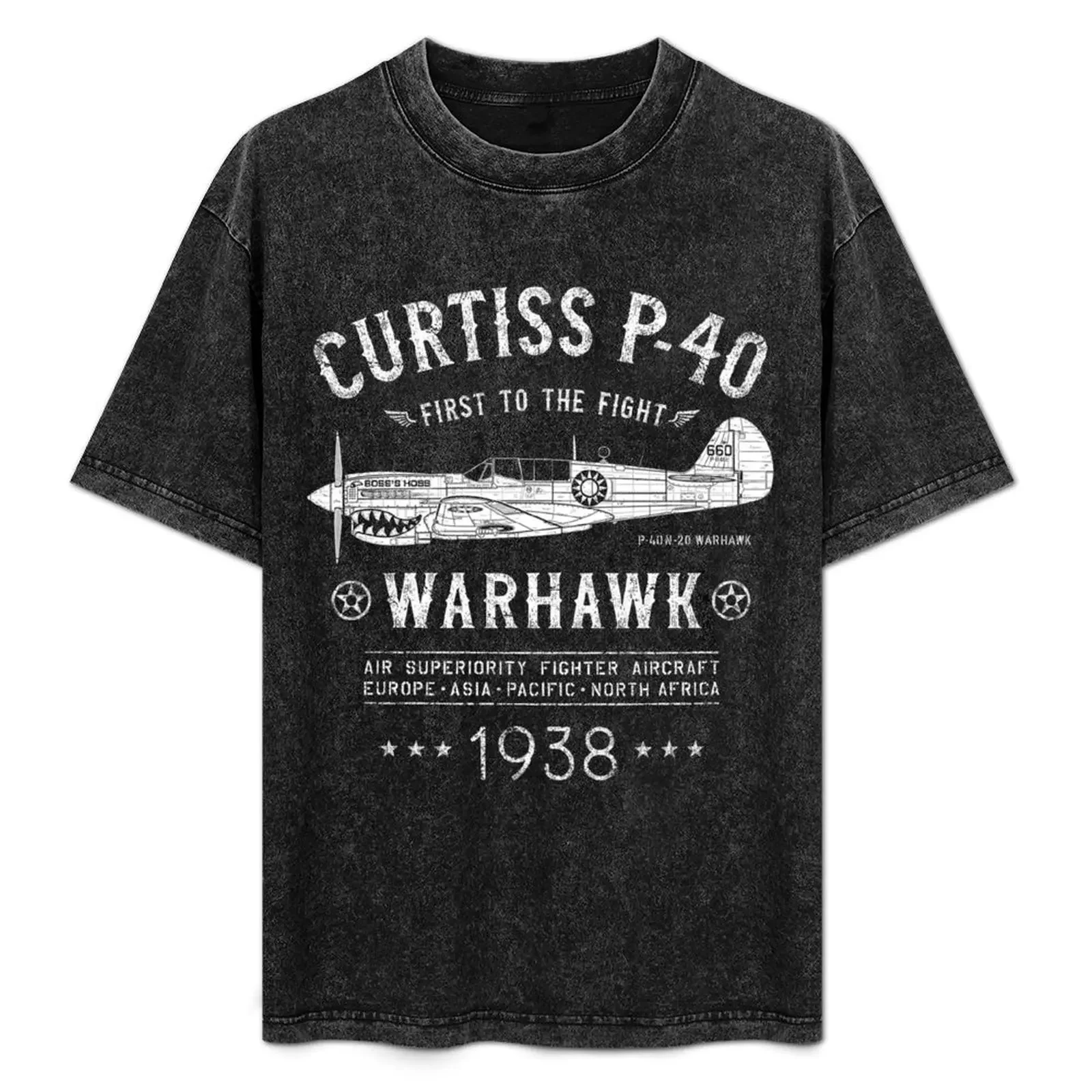 P-40 Warhawk T-Shirt Comfortable Work Wear Tee
P-40 Warhawk T-Shirt Comfortable Work Wear Tee
