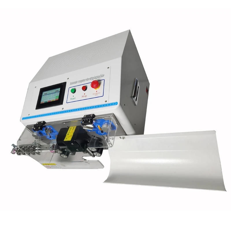 HS-BXH04 Automatic Single core & (Multi Core outside jacket) Cut & Stripping Machine
HS-BXH04 Automatic Single core & (Multi Core outside jacket) Cut & Stripping Machine