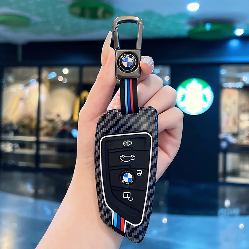 Car Key Case Cover Key Bag For BMW F20 G20 G30 X1 X3 X4 X5 G05 X6 Accessories Car-Styling Holder Shell Keychain Protection
Car Key Case Cover Key Bag For BMW F20 G20 G30 X1 X3 X4 X5 G05 X6 Accessories Car-Styling Holder Shell Keychain Protection
