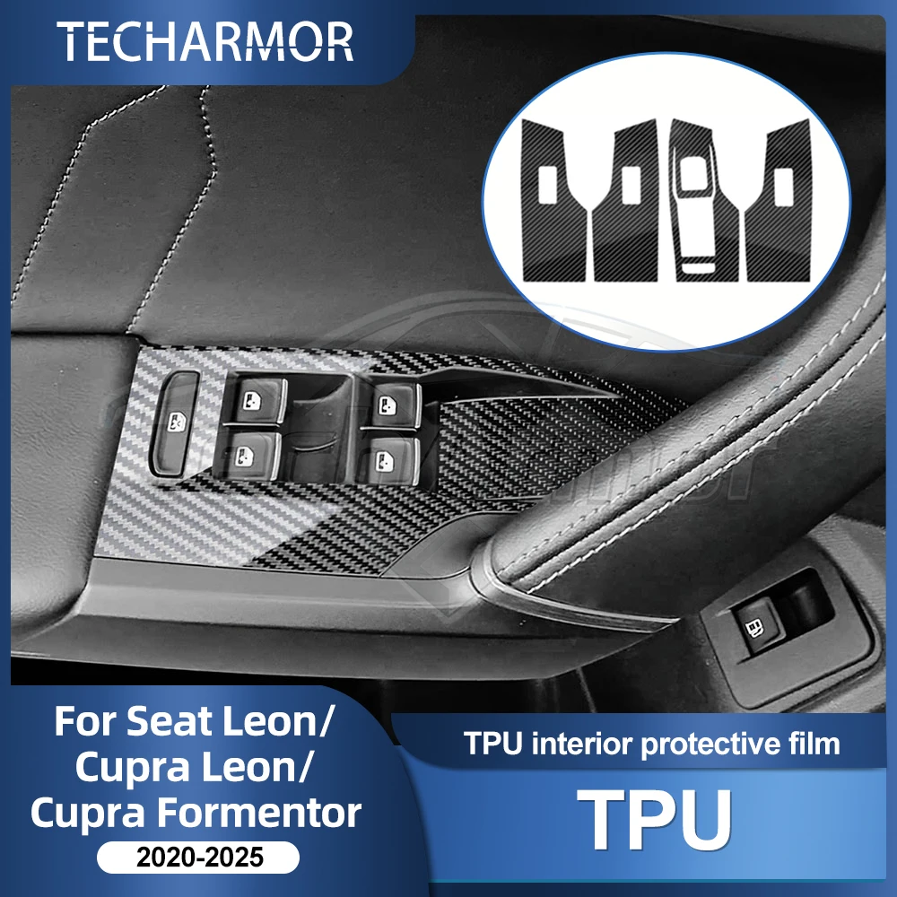 Car Interior TPU Protector Anti-scratch Film For Seat Leon 2020-2025 Auto Protective Transparent Anti-tear Stickers Accessories
Car Interior TPU Protector Anti-scratch Film For Seat Leon 2020-2025 Auto Protective Transparent Anti-tear Stickers Accessories