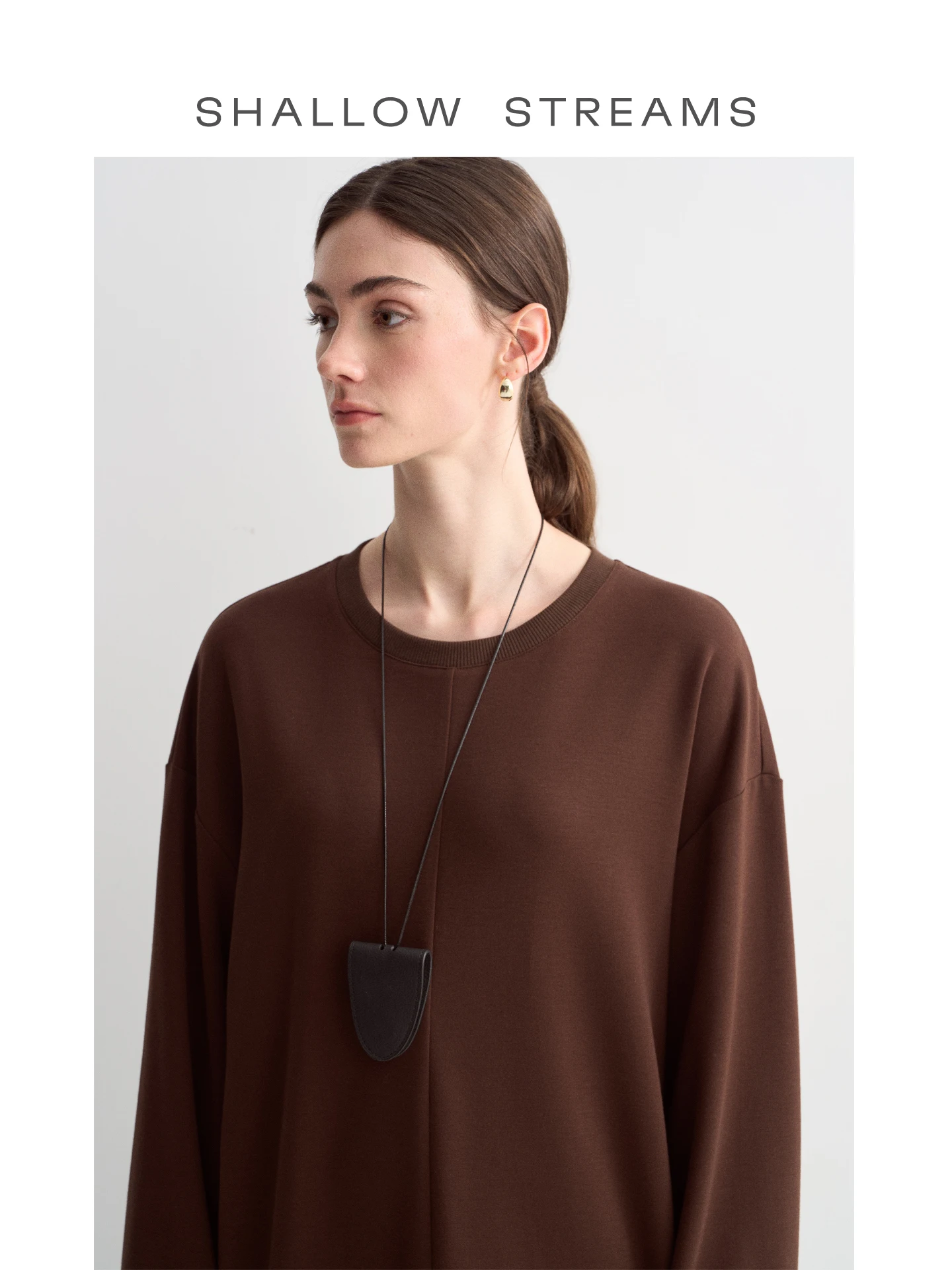 Shallow Streams Acetate Wool T-Shirt Comfortable round Neck Base Layer Top Warm Loose Fit Spring Fashion Ladies' Tee
Shallow Streams Acetate Wool T-Shirt Comfortable round Neck Base Layer Top Warm Loose Fit Spring Fashion Ladies' Tee