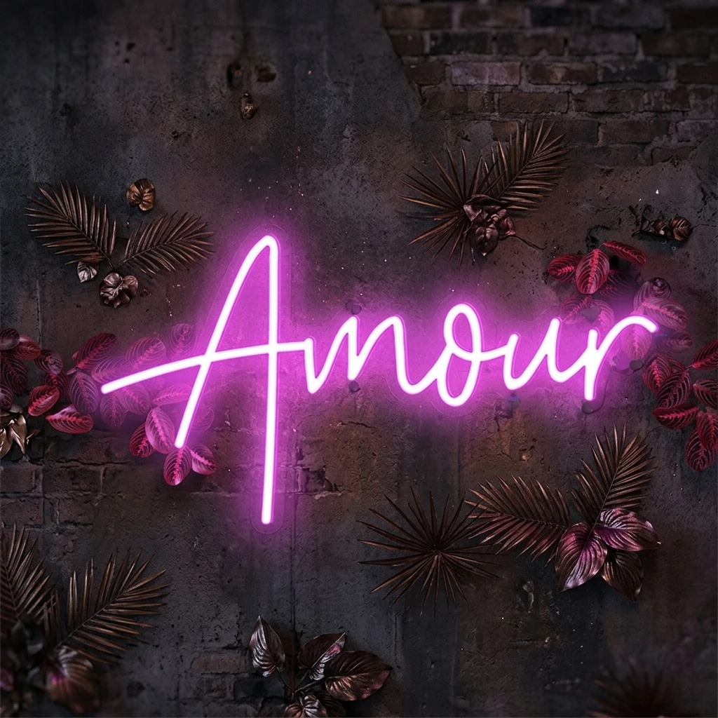 Светодиодная неоновая вывеска Amour Modern: настенный декор, светодиодная лампа для дома, вечеринок, ночных клубов, романтического освещения
Светодиодная неоновая вывеска Amour Modern: настенный декор, светодиодная лампа для дома, вечеринок, ночных клубов, романтического освещения