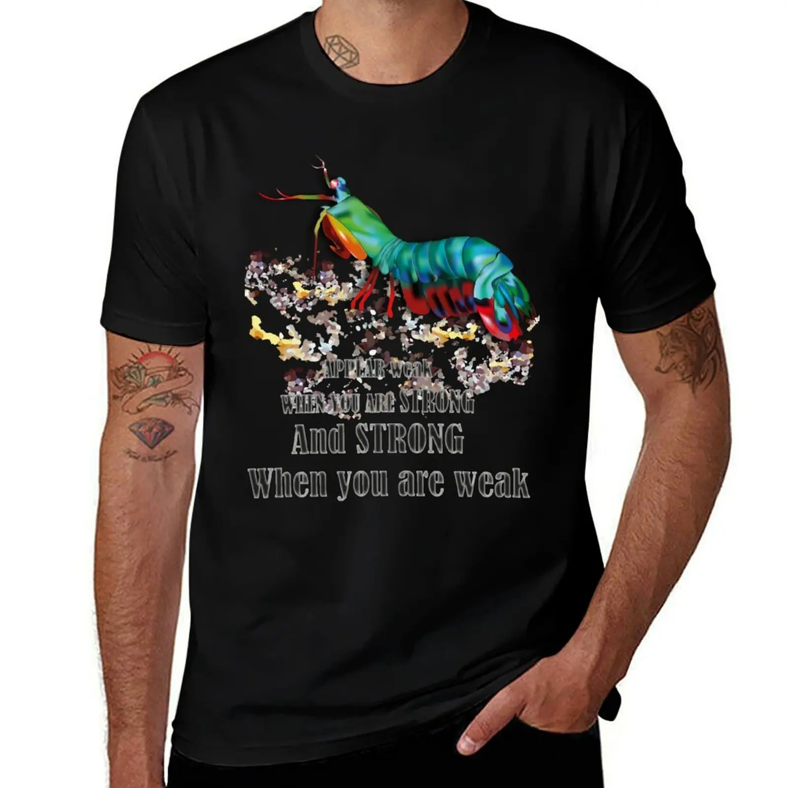 Mantis Shrimp T-Shirt cotton t shirt pack man t shirts for men casual t shirt for man T-shirt
Mantis Shrimp T-Shirt cotton t shirt pack man t shirts for men casual t shirt for man T-shirt