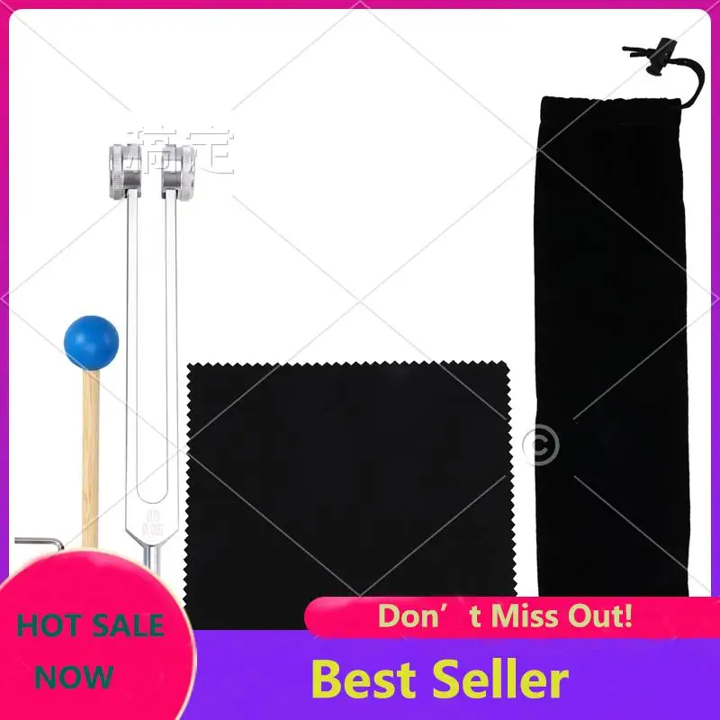 ABXI-Tuning Fork With Silicone Hammer Bag For Healing, Musical Instrument, Sound Therapy
ABXI-Tuning Fork With Silicone Hammer Bag For Healing, Musical Instrument, Sound Therapy