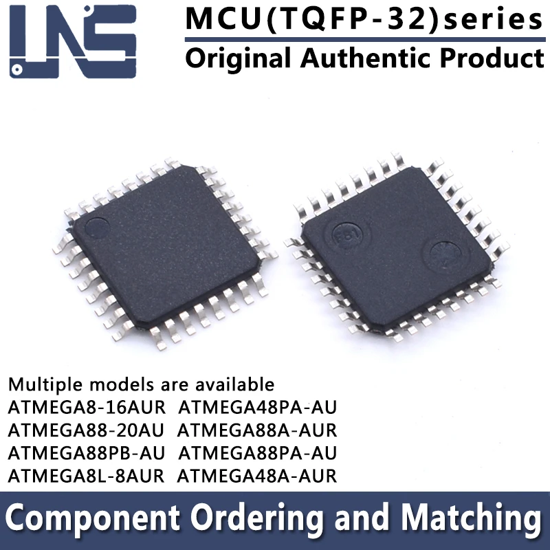1 шт. ATMEGA48A-AUR ATMEGA48PA-AU ATMEGA8-16AUR ATMEGA88-20AU ATMEGA88A-AUR ATMEGA88PA-AU ATMEGA88PB-AU ATMEGA8L-8AUR TQFP-32 MCU
1 шт. ATMEGA48A-AUR ATMEGA48PA-AU ATMEGA8-16AUR ATMEGA88-20AU ATMEGA88A-AUR ATMEGA88PA-AU ATMEGA88PB-AU ATMEGA8L-8AUR TQFP-32 MCU