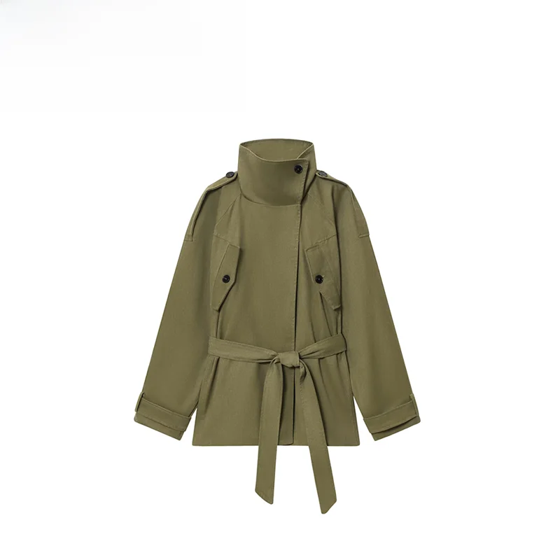 Модная повседневная женская ветровка, пальто, осеннее новое поступление, простая женская верхняя одежда из полиэфирного волокна Ele
Модная повседневная женская ветровка, пальто, осеннее новое поступление, простая женская верхняя одежда из полиэфирного волокна Ele