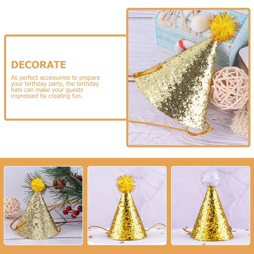 8pcs Birthday Party Hats Shiny Crown Design Durable Comfortable Decorative Birthday Headdress Celebrations Party Decor
8pcs Birthday Party Hats Shiny Crown Design Durable Comfortable Decorative Birthday Headdress Celebrations Party Decor