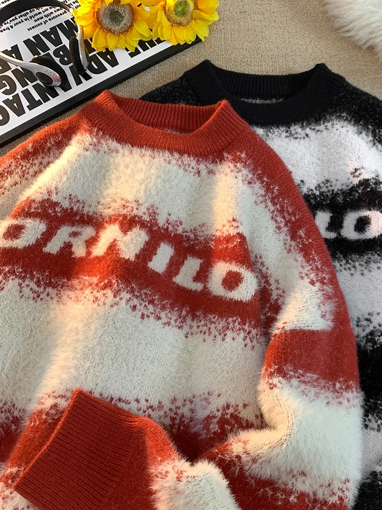 Color Blo Letter Knitwear round Ne Sweater for Men Winter Casual Inner Wear Teenage Boy Loose Fit Soft Comfortable Fabric
Color Blo Letter Knitwear round Ne Sweater for Men Winter Casual Inner Wear Teenage Boy Loose Fit Soft Comfortable Fabric