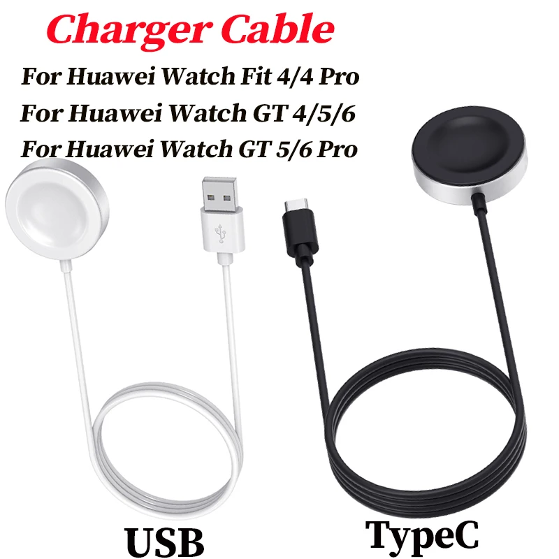 For Huawei GT6 5/Watch GT4/Watch 4 Pro/Watch Ultimate/Watch GT3 SE USB Charger Smart Watch Charger Replacement Charger
For Huawei GT6 5/Watch GT4/Watch 4 Pro/Watch Ultimate/Watch GT3 SE USB Charger Smart Watch Charger Replacement Charger