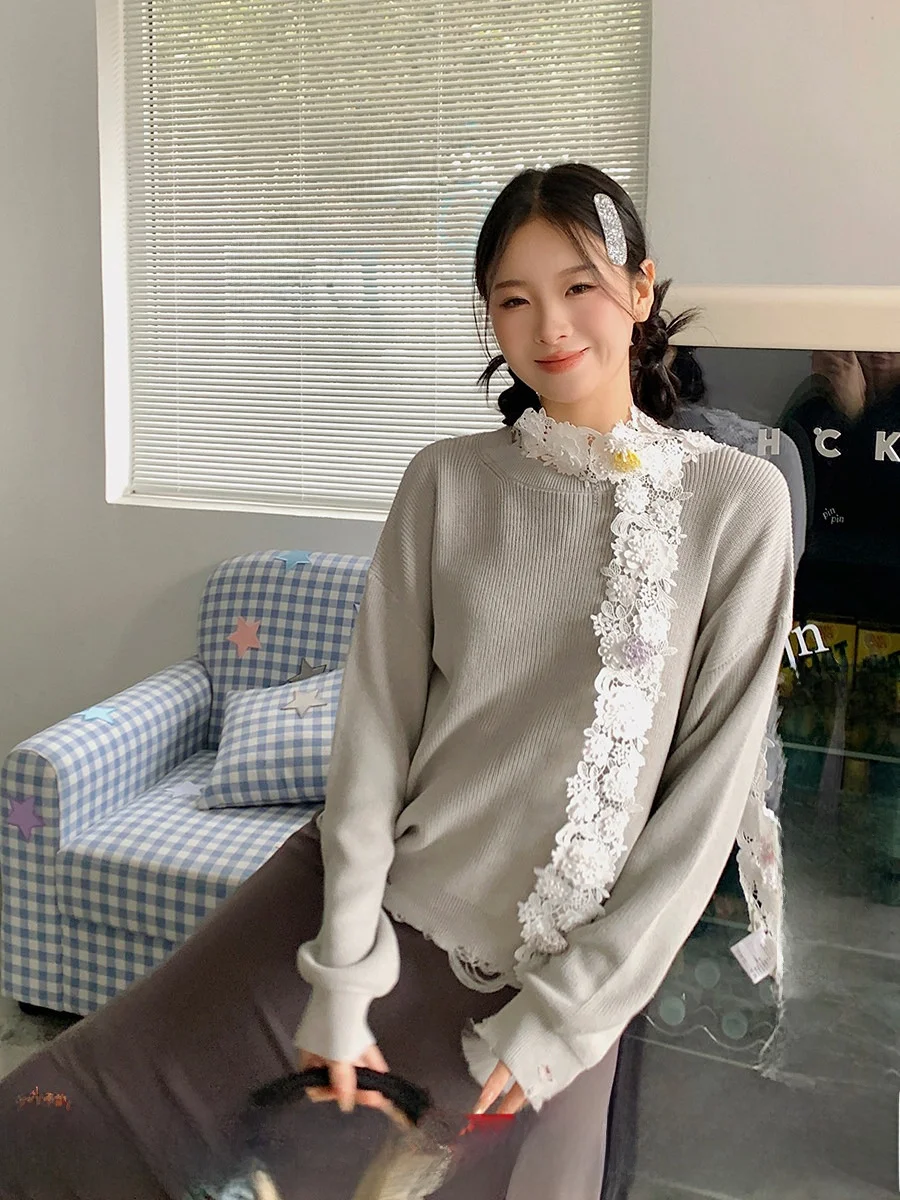 Брендовый свитер с круглым вырезом, весна-лето, повседневный, из хлопка, с длинными рукавами, свободного кроя, Color Handkerchief Store
Брендовый свитер с круглым вырезом, весна-лето, повседневный, из хлопка, с длинными рукавами, свободного кроя, Color Handkerchief Store