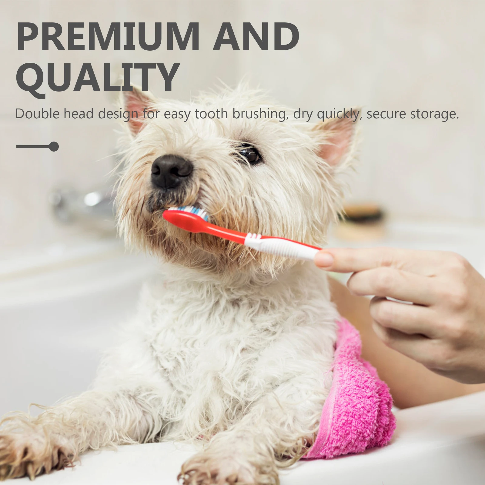 2pcs Soft Bamboo Pet Toothbrushes Nylon Double-end Cleaning Tools Pet Supplies Double-End Toothbrush Dog Supplies Oral Care
2pcs Soft Bamboo Pet Toothbrushes Nylon Double-end Cleaning Tools Pet Supplies Double-End Toothbrush Dog Supplies Oral Care